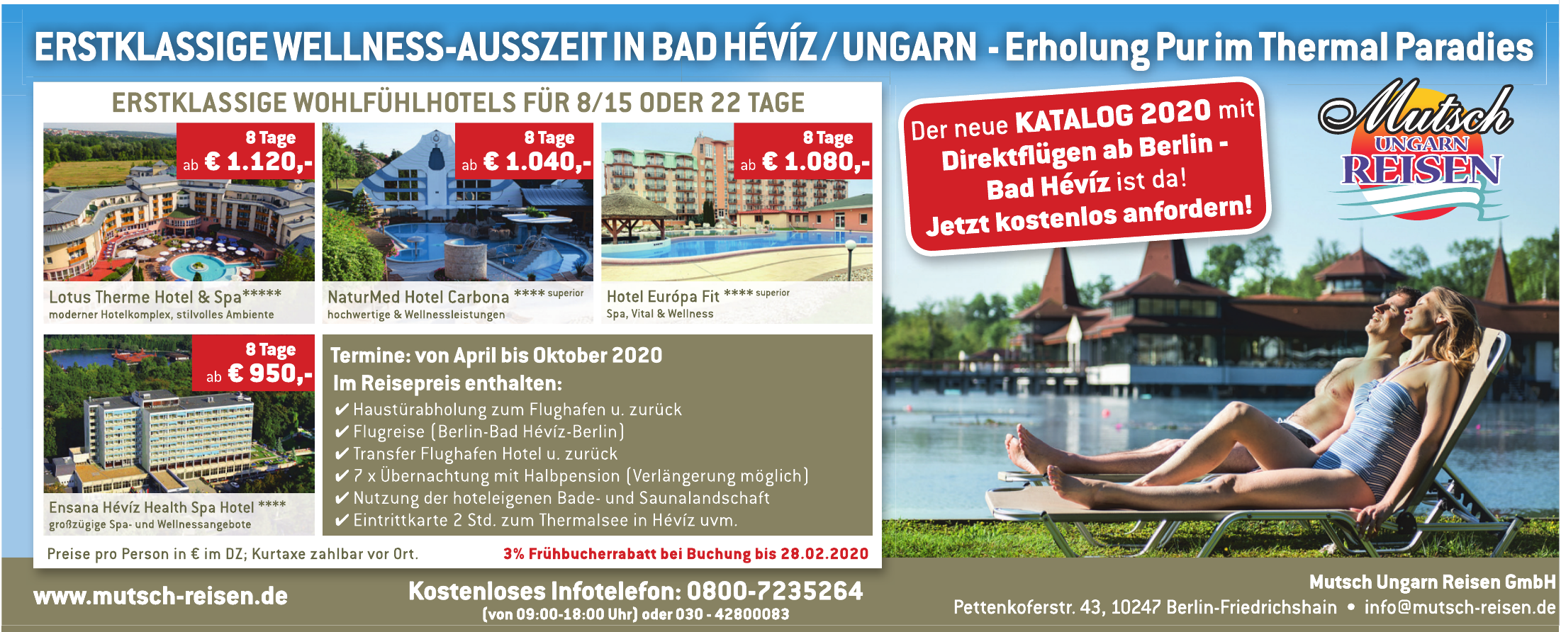 Mutsch Ungarn Reisen GmbH Mutsch Ungarn Reisen GmbH