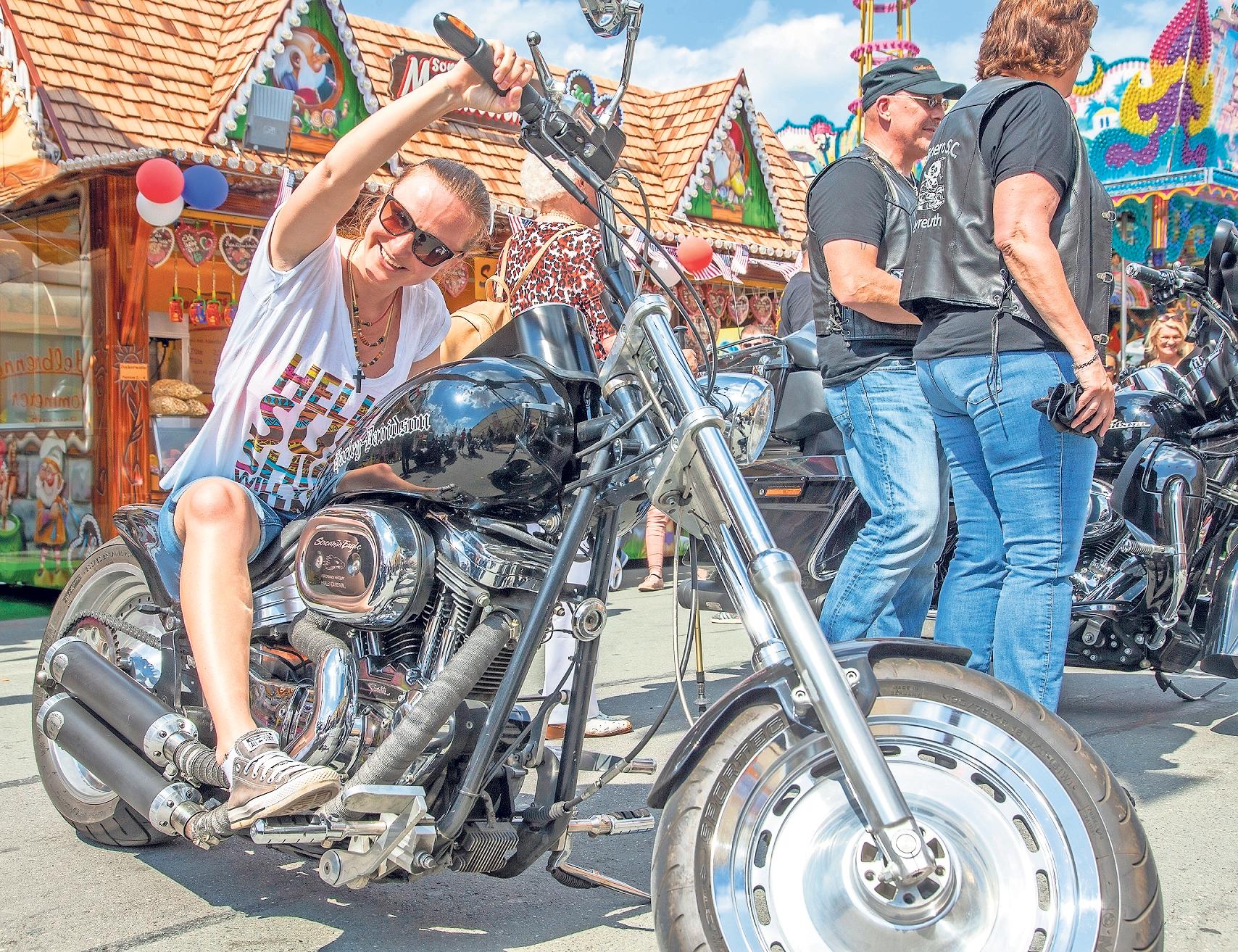 Zum American Day am Samstag, 15. Juni, gibt es auch eine Motorradparade rund um die Kultmarke Harley-Davidson. Zum American Day am Samstag, 15. Juni, gibt es auch eine Motorradparade rund um die Kultmarke Harley-Davidson.