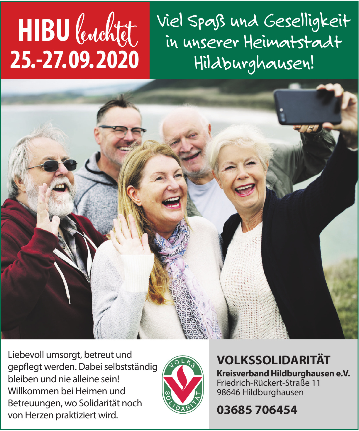 VOLKSSOLIDARITÄT Kreisverband Hildburghausen e.V. VOLKSSOLIDARITÄT Kreisverband Hildburghausen e.V.