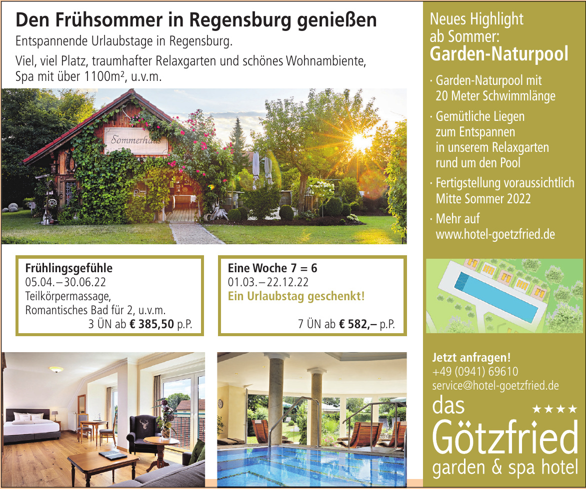 Das Götzfried Kultur & Spa ****Hotel