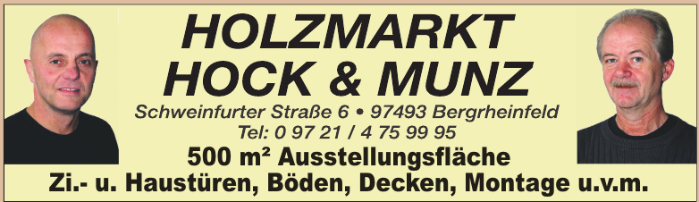 Holzmarkt Hock & Munz Holzmarkt Hock & Munz