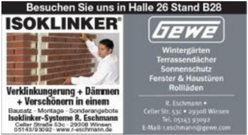 Isoklinker-Systeme R. Eschmann Isoklinker-Systeme R. Eschmann