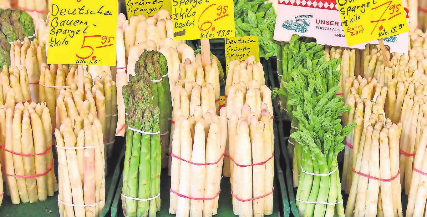 Beim Kauf von Spargel sollte auf die Frische und Qualität geachtet werden. Foto: Pixabay Beim Kauf von Spargel sollte auf die Frische und Qualität geachtet werden. Foto: Pixabay