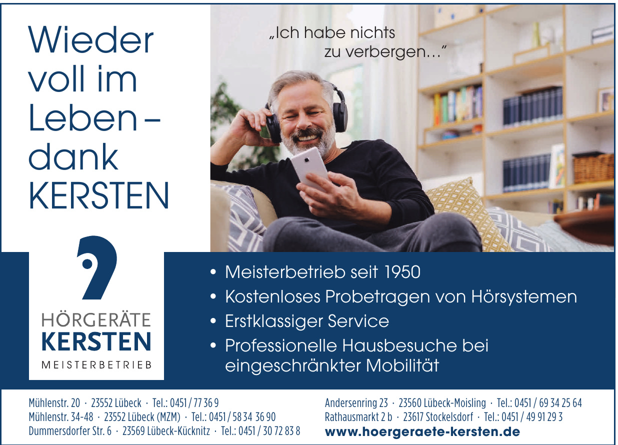 Hörgeräte Kersten Hörgeräte Kersten