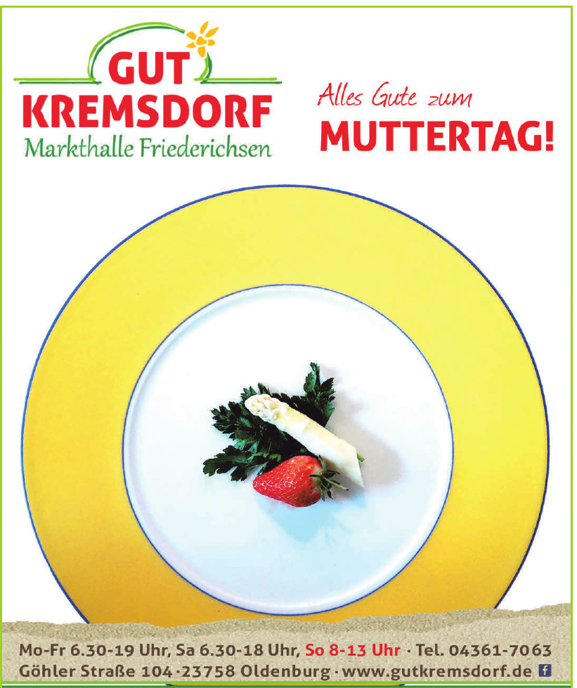 Gut Kremsdorf Markthalle Friederichsen Gut Kremsdorf Markthalle Friederichsen