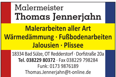 Malermeister Thomas Jennerjahn Malermeister Thomas Jennerjahn