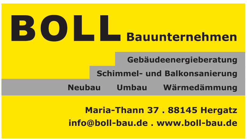 Boll Bauunternehmen Boll Bauunternehmen