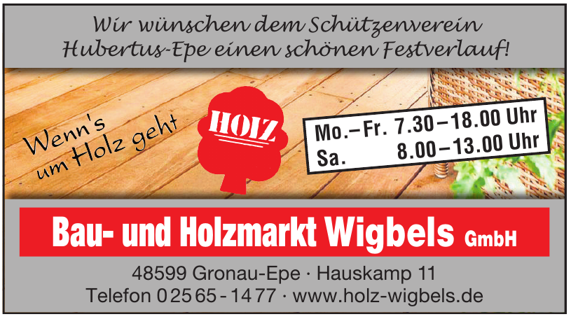 Bau- und Holzmarkt Wigbels GmbH Bau- und Holzmarkt Wigbels GmbH