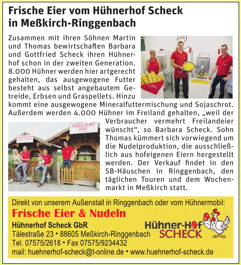 Hühnerhof Scheck Hühnerhof Scheck