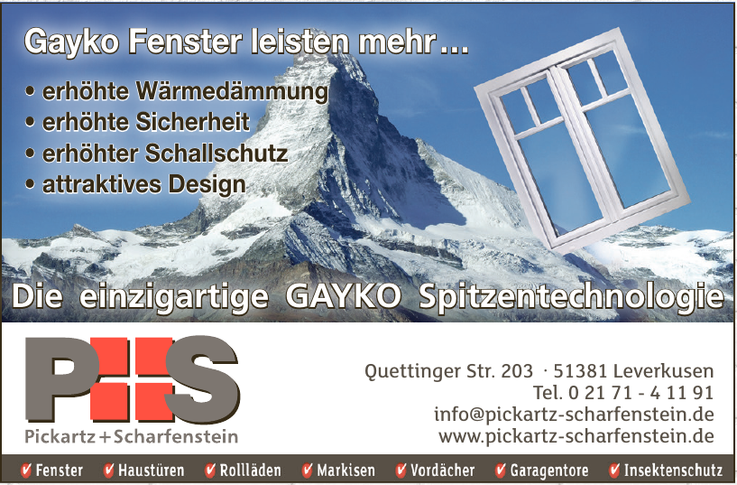 Pickartz + Scharfenstein Pickartz + Scharfenstein