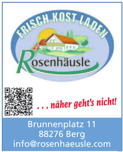 Frisch Kost Laden Rosenhäusle Frisch Kost Laden Rosenhäusle