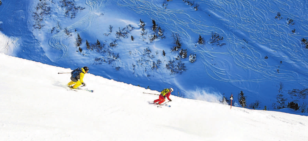 Ein Skitag am Nebelhorn mit der längsten beschneiten Talabfahrt Deutschlands bereitet wahrscheinlich vor allem den sportlichenWinterfans eine helle Freude. Fotos: Oberstdorf · Kleinwalsertal Bergbahnen Ein Skitag am Nebelhorn mit der längsten beschneiten Talabfahrt Deutschlands bereitet wahrscheinlich vor allem den sportlichenWinterfans eine helle Freude. Fotos: Oberstdorf · Kleinwalsertal Bergbahnen