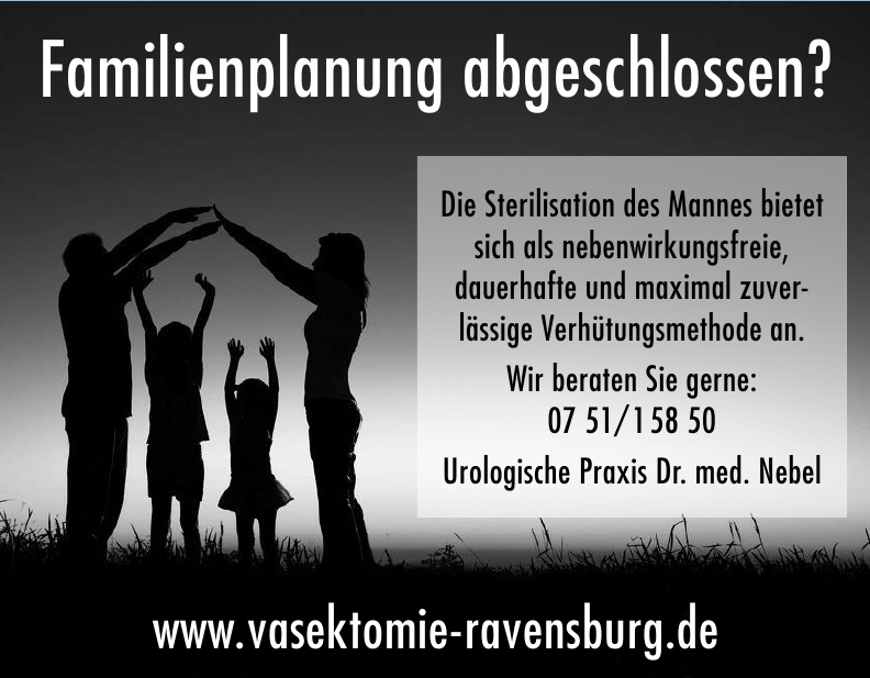 Vasektomie Ravensburg Vasektomie Ravensburg