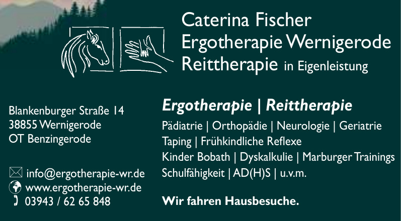 Caterina Fischer Ergotherapie Wernigerode