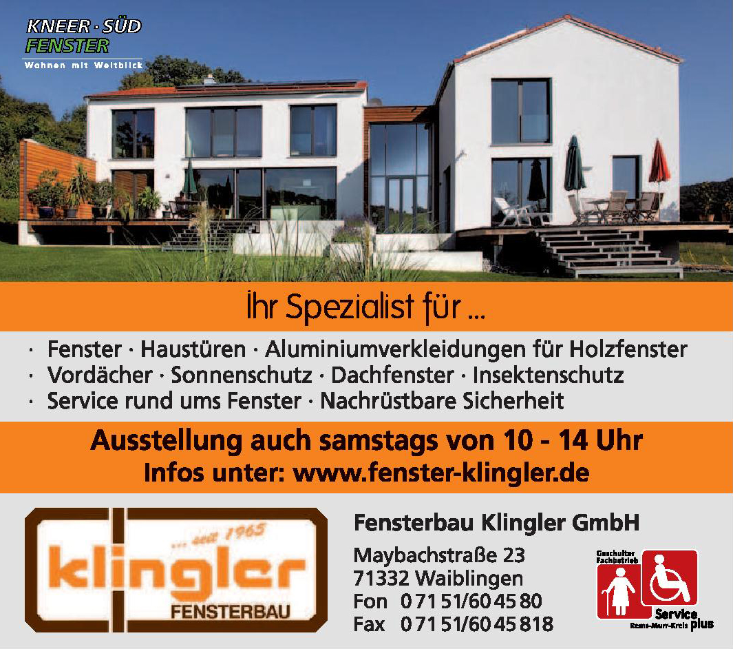 Fensterbau Klingler GmbH