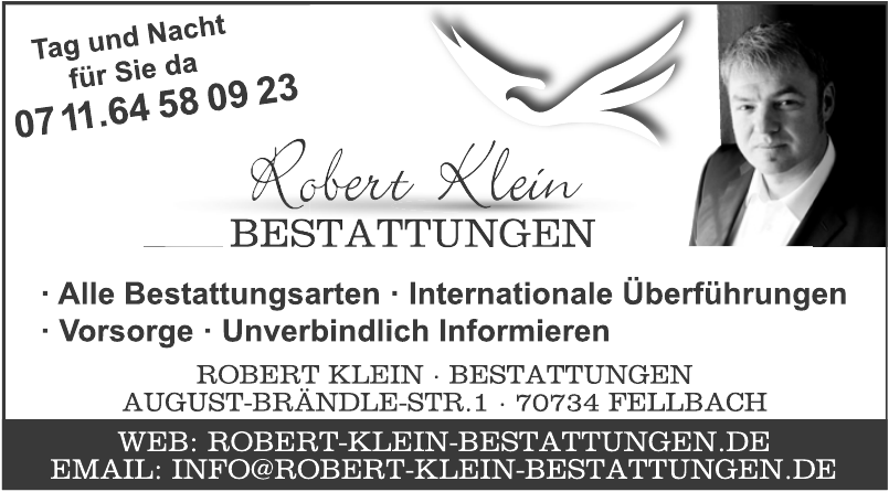 Robert Klein Bestattungen Robert Klein Bestattungen