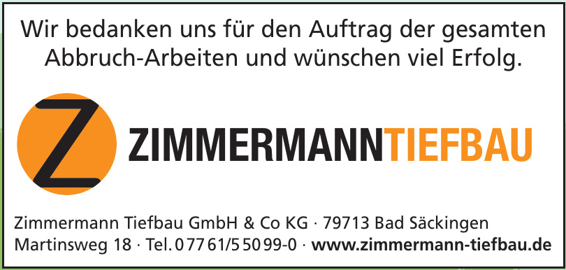 Zimmermann Tiefbau GmbH & Co KG