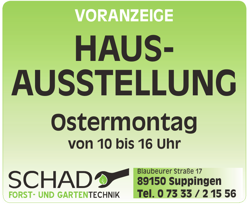 Schad Forst- und Gartentechnik Schad Forst- und Gartentechnik