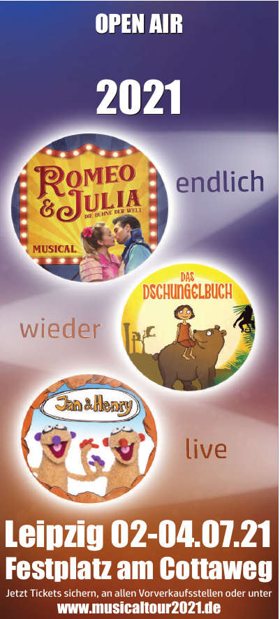 Open Air Musicaltour 2021 Open Air Musicaltour 2021