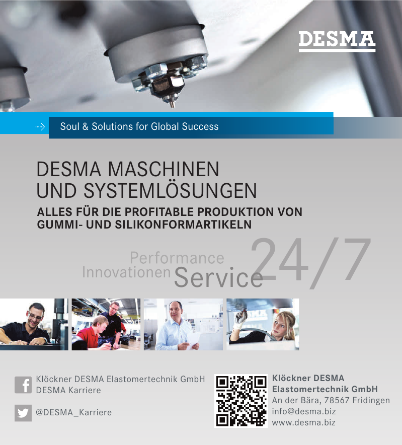 Klöckner DESMA Elastomertechnik GmbH Klöckner DESMA Elastomertechnik GmbH