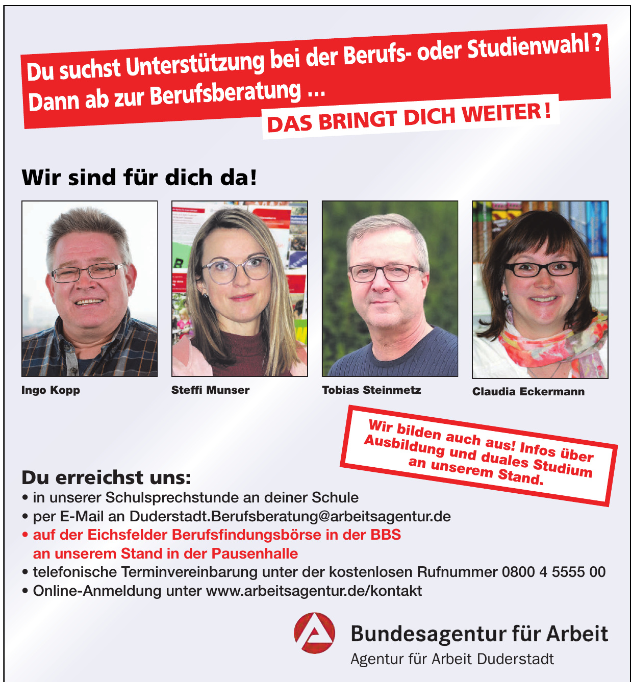 Bundesagentur für Arbeit Bundesagentur für Arbeit
