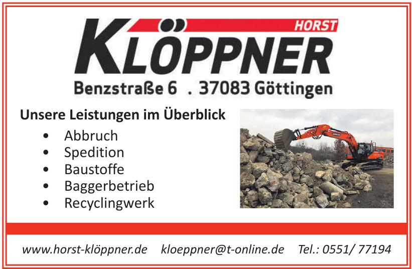 Horst Klöppner Horst Klöppner