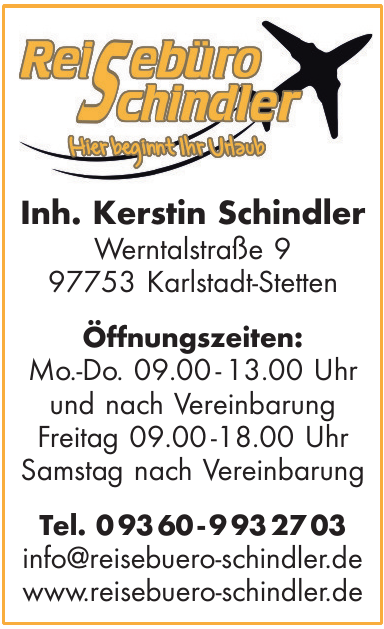 Reisebüro Schindler Reisebüro Schindler