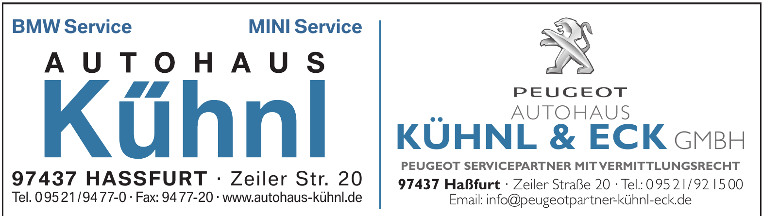 Autohaus Kühnl & Eck GbmH Autohaus Kühnl & Eck GbmH
