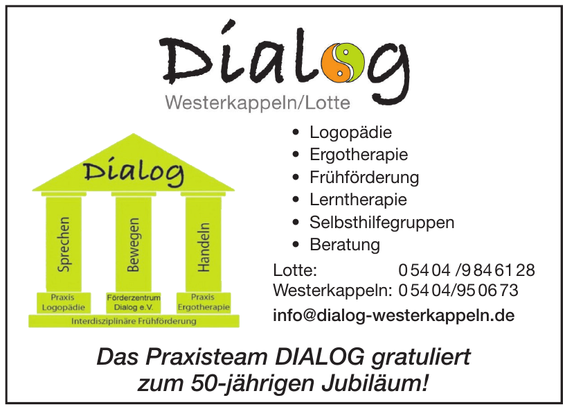 Dialog Westerkappeln/Lotte Dialog Westerkappeln/Lotte