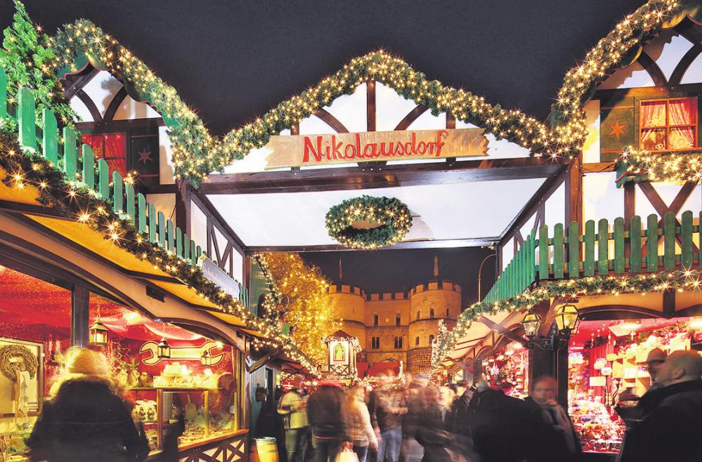 Die vielen Lichter sorgen für eine weihnachtliche Atmosphäre. Foto: ZVG Die vielen Lichter sorgen für eine weihnachtliche Atmosphäre. Foto: ZVG