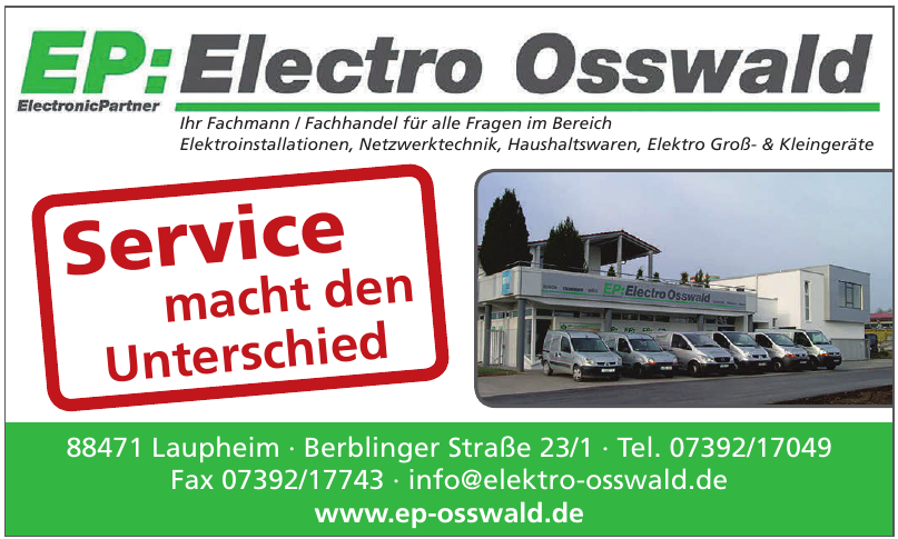 EP: Electro Osswald EP: Electro Osswald