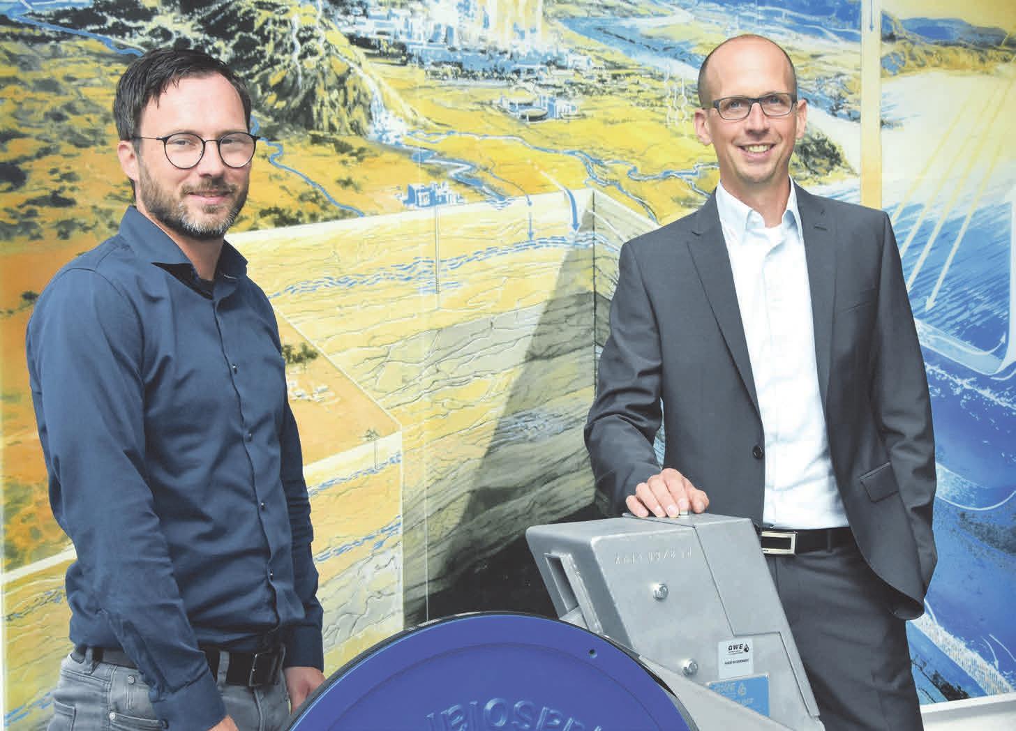 Markus Hollmann und Benjamin Küster blicken optimistisch in die Zukunft. Foto: Stallmann Markus Hollmann und Benjamin Küster blicken optimistisch in die Zukunft. Foto: Stallmann