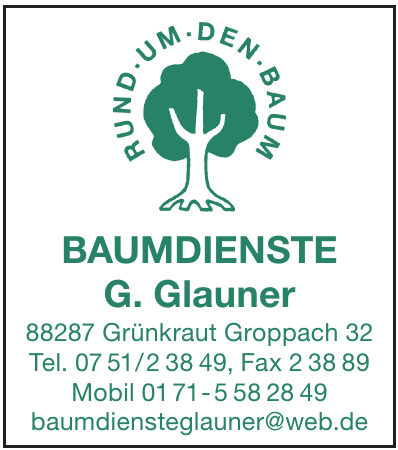 Baumdienste G. Glauner Baumdienste G. Glauner