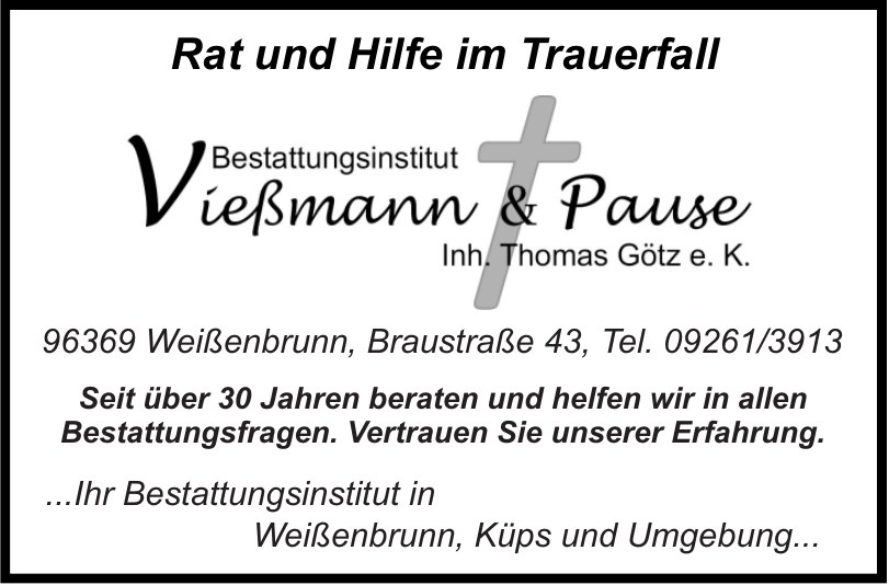Bestattungsinstitut Vießmann & Pause Bestattungsinstitut Vießmann & Pause