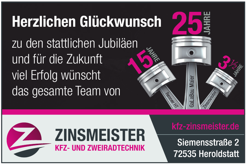 Zinsmeister Kfz- und Zweiradtechnik Zinsmeister Kfz- und Zweiradtechnik