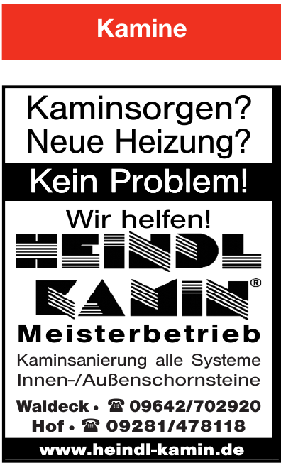 Heindl Kamin Meisterbetrieb Heindl Kamin Meisterbetrieb