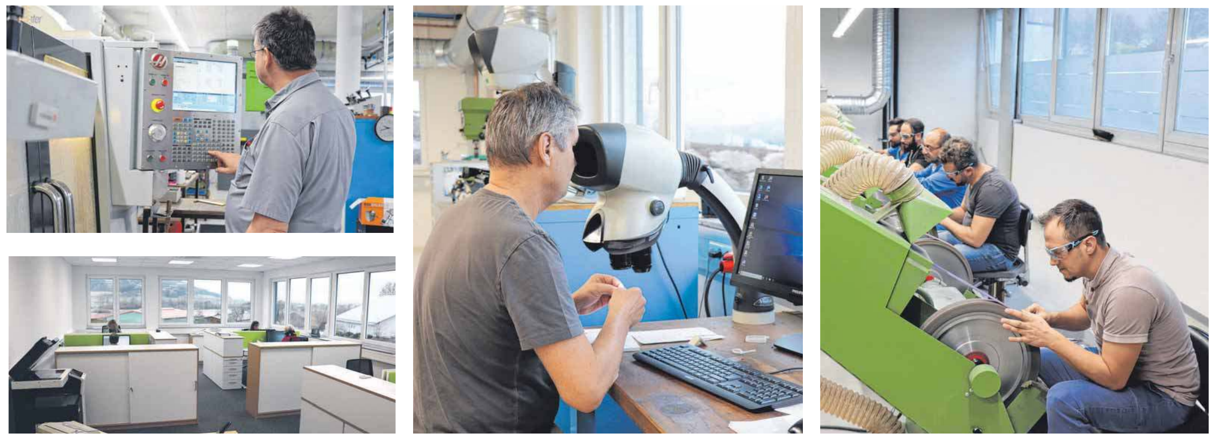 Hochmoderne Arbeitsplätze bietet Rebstock seinen Mitarbeiterinnen und Mitarbeitern - sowohl in der Produktion als auch in der Verwaltung. Hochmoderne Arbeitsplätze bietet Rebstock seinen Mitarbeiterinnen und Mitarbeitern - sowohl in der Produktion als auch in der Verwaltung.