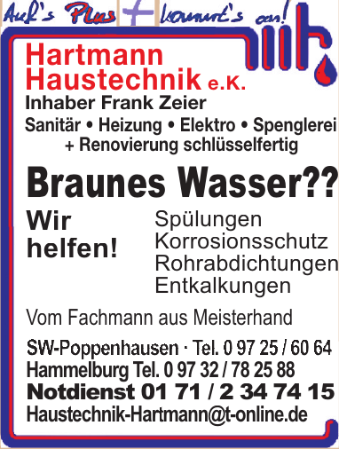 Hartmann Haustechnik e.K. Hartmann Haustechnik e.K.