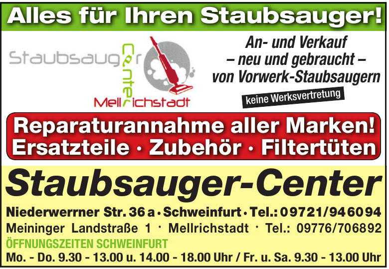 Staubsauger-Center Staubsauger-Center