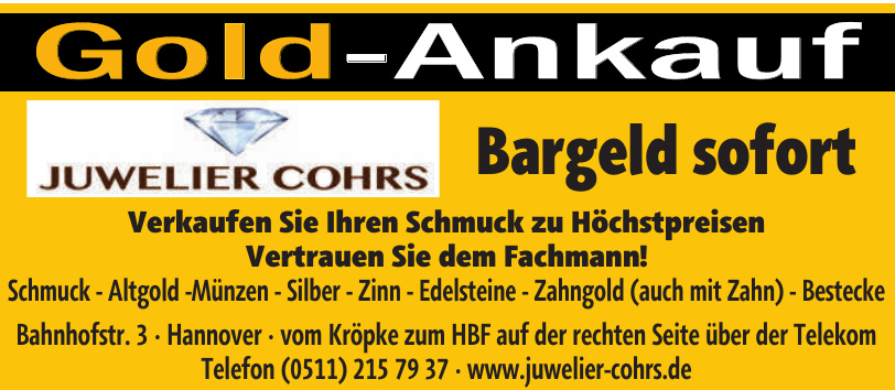 Juwelier Cohrs Juwelier Cohrs
