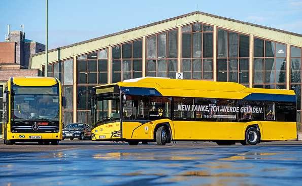 Bis 2030 soll die gesamte Busflotte der BVG auf Elektrofahrzeuge umgestellt werden. Bislang fahren 137 Busse elektrisch durch Berlin. FOTO: MONIKA SKOLIMOWSKA / DPA Bis 2030 soll die gesamte Busflotte der BVG auf Elektrofahrzeuge umgestellt werden. Bislang fahren 137 Busse elektrisch durch Berlin. FOTO: MONIKA SKOLIMOWSKA / DPA