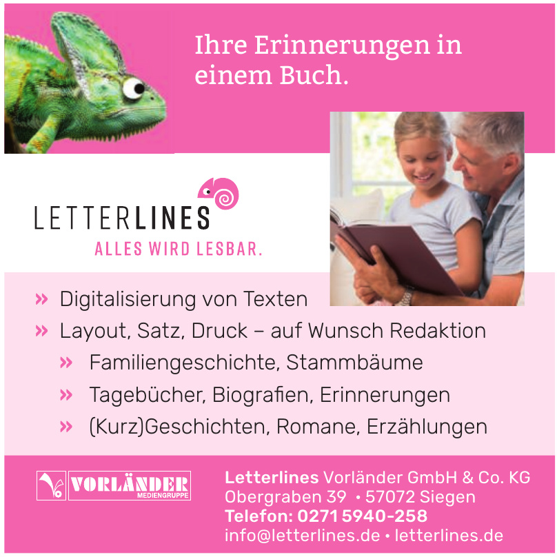 Letterlines Vorländer GmbH & Co. KG Letterlines Vorländer GmbH & Co. KG