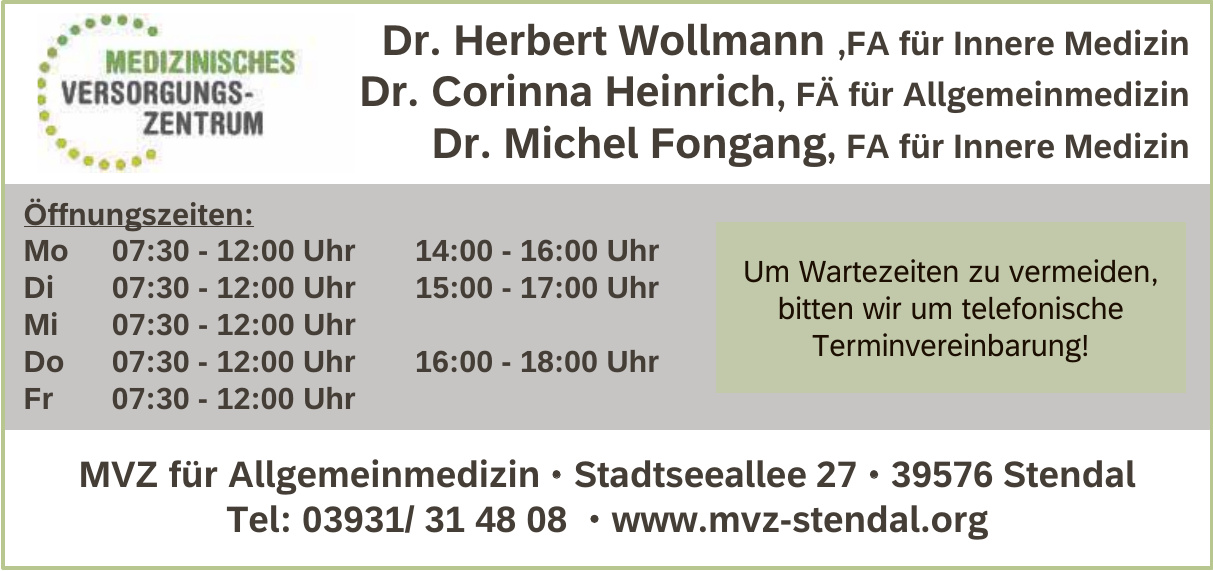 MVZ für Allgemeinmedizin MVZ für Allgemeinmedizin