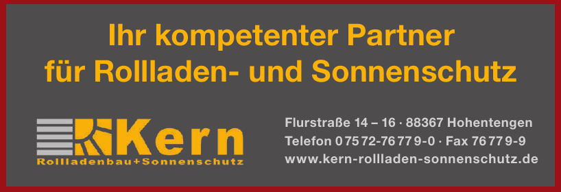 Kern Rollladenbau + Sonnenschutz GmbH Kern Rollladenbau + Sonnenschutz GmbH