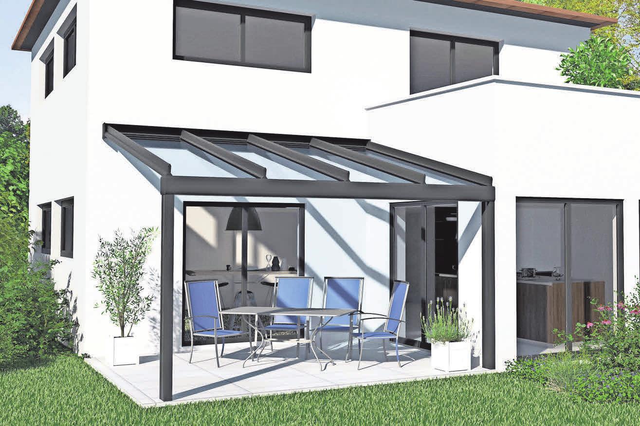 Mit den geschützten Terrassendächern von Ehrhardt lassen sich Frühling und Sommer beliebig verlängern. Mit den geschützten Terrassendächern von Ehrhardt lassen sich Frühling und Sommer beliebig verlängern.