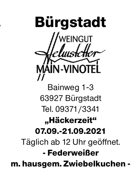 Main-Vinotel Weingut Helmstetter