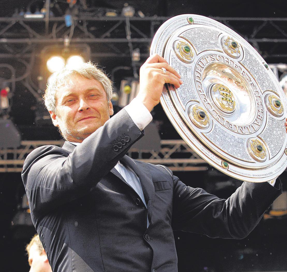 Armin Veh feierte als Trainer 2007 mit dem VfB Stuttgart die Deutsche Meisterschaft. Es war der größte Erfolg seiner Karriere. Foto: imago Armin Veh feierte als Trainer 2007 mit dem VfB Stuttgart die Deutsche Meisterschaft. Es war der größte Erfolg seiner Karriere. Foto: imago