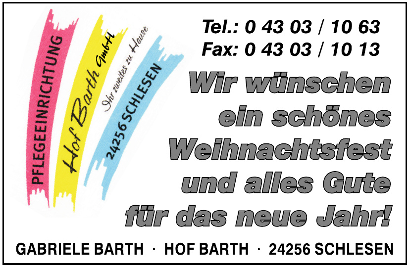 Hof Barth GmbH