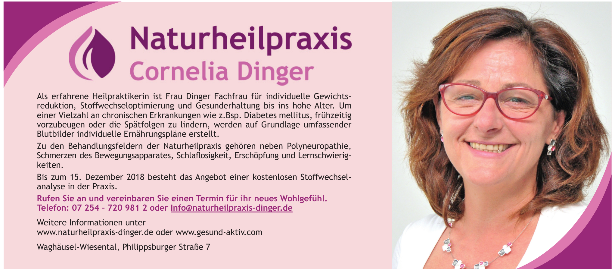 Naturheilpraxis Cornelia Dinger Naturheilpraxis Cornelia Dinger