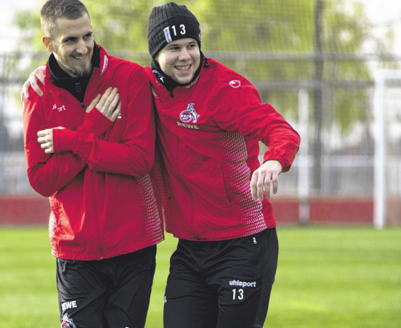 Gute Laune beim Training: Dominick Drexler und Louis Schaub hatten im Malle-Camp eine Menge Spaß. Gute Laune beim Training: Dominick Drexler und Louis Schaub hatten im Malle-Camp eine Menge Spaß.